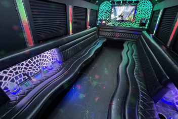 Oxnard Limo Bus Interior