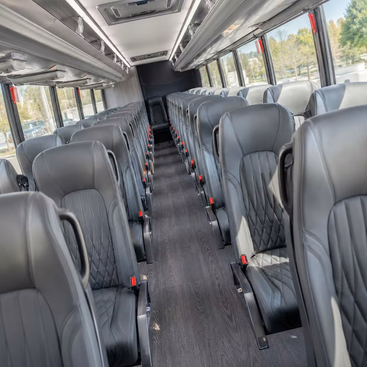 30 passenger minibus interior