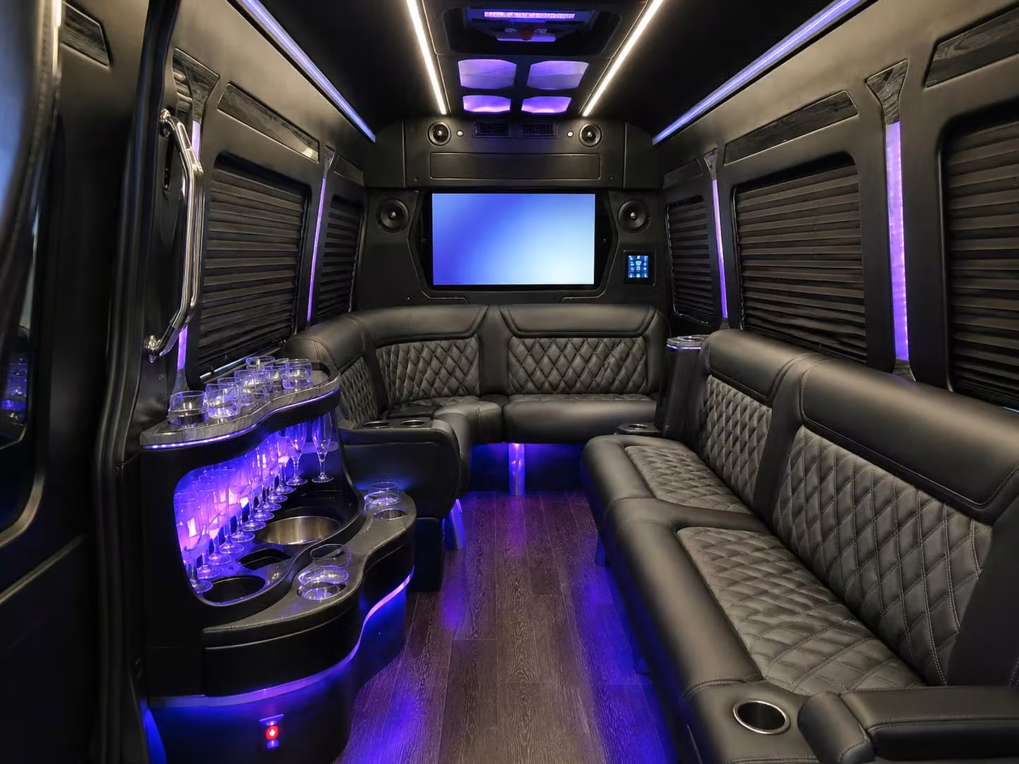 sprinter limousine inside