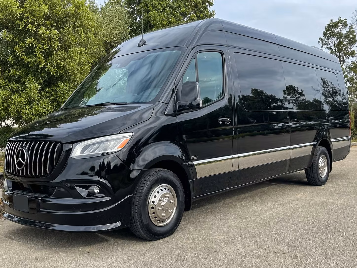 sprinter van with driver